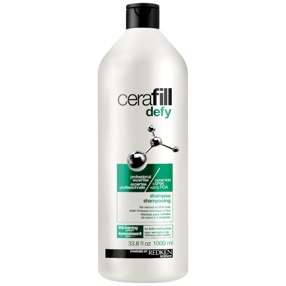Redken Cerafill Defy Shampoo For Normal To Thin Hair 33 8oz Worth