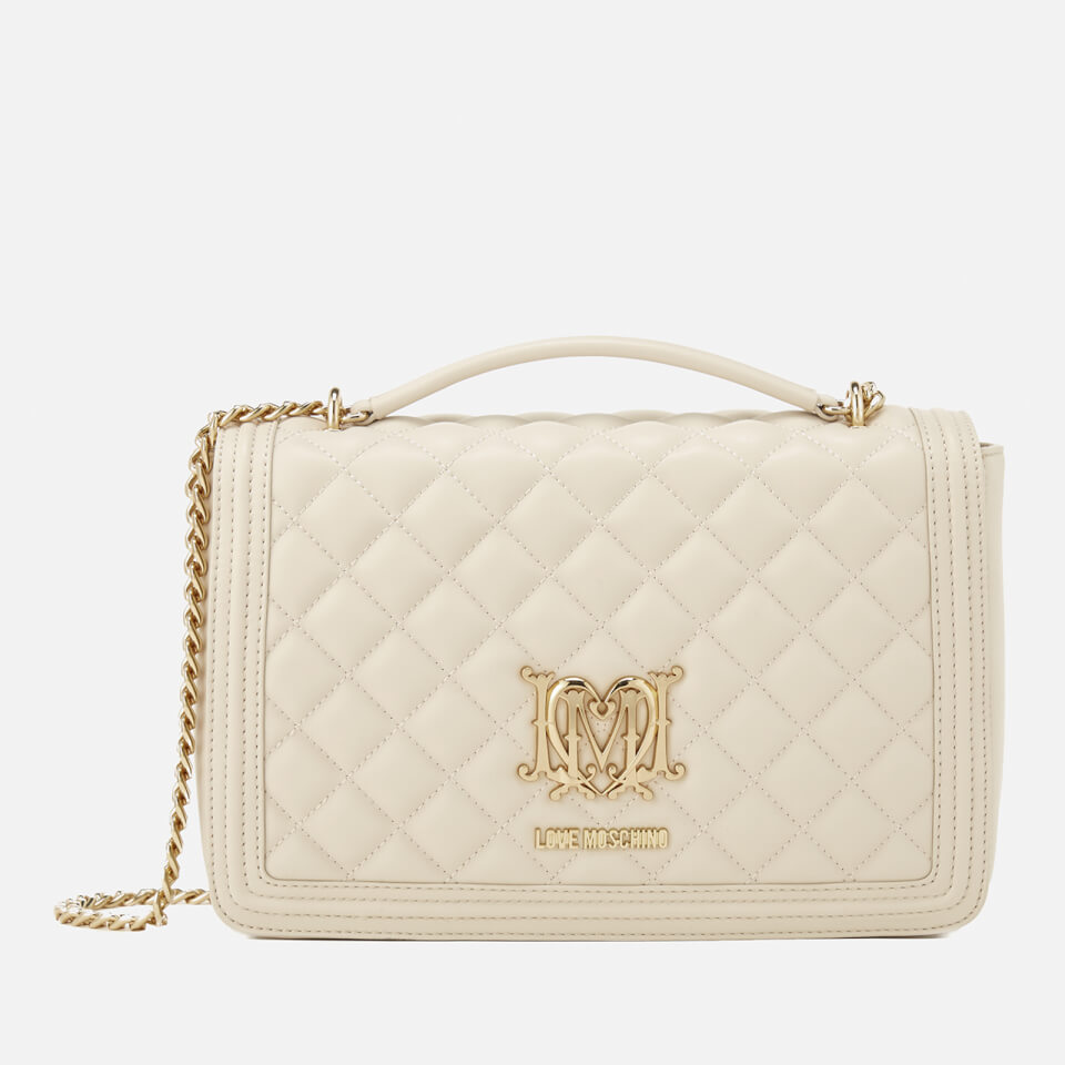 love moschino cream bag
