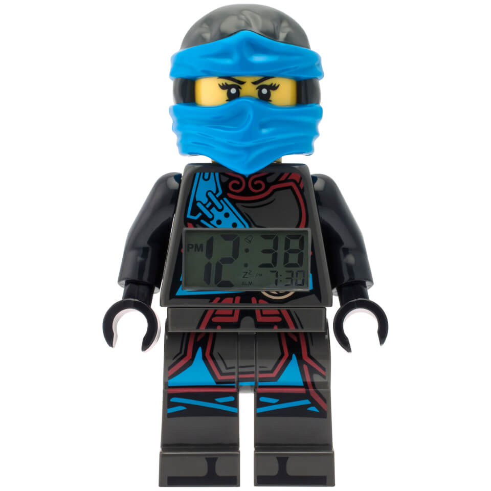 ninjago lego nya clock twins minifigure alarm toys pop culture