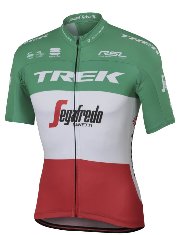 Sportful Bodyfit Race Jersey Red Trek Segafredo