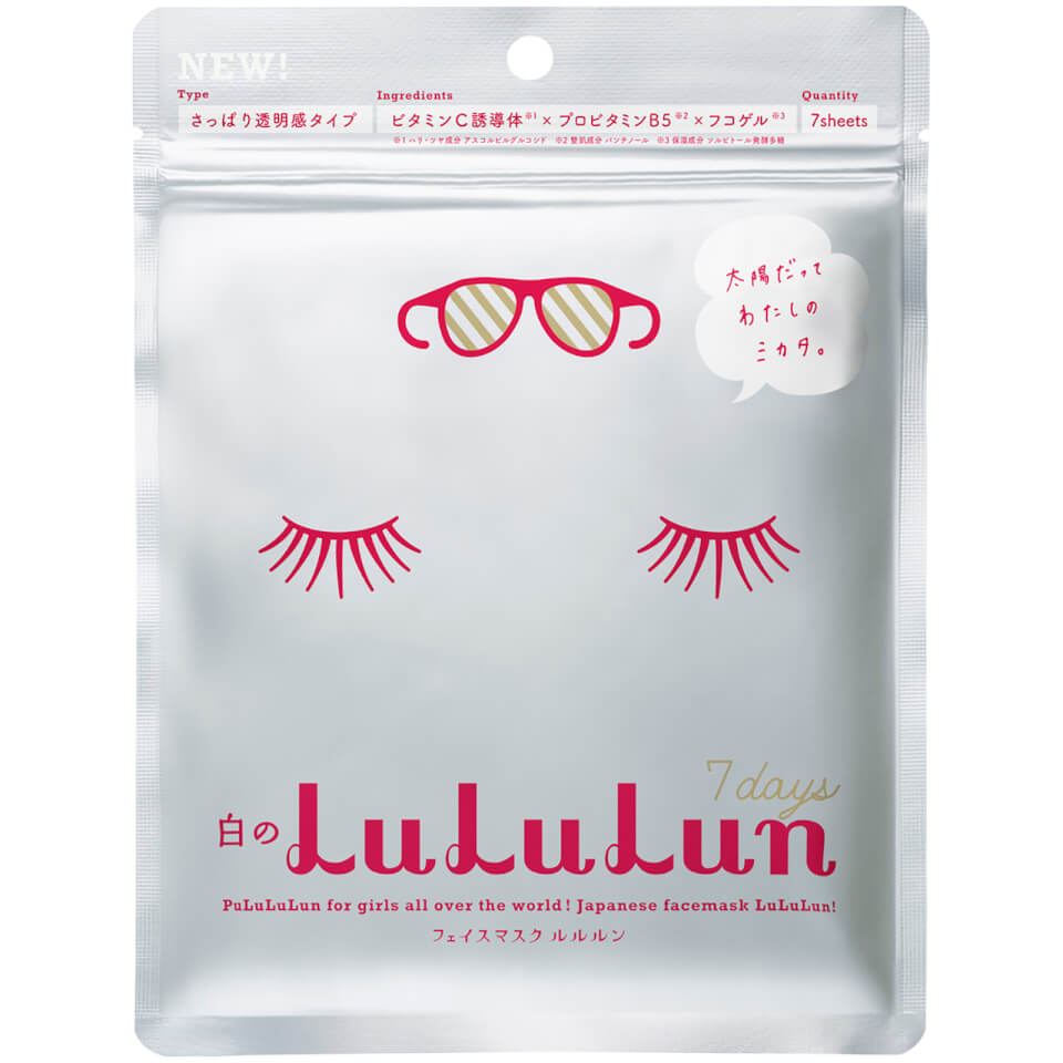 Lululun Face Mask 7 Sheets White Reviews SkinStore