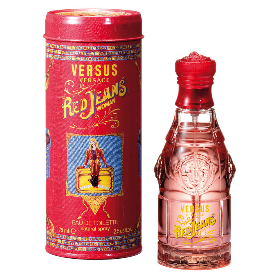 Versace Red Jeans Eau de Toilette 75ml | Free Shipping | Lookfantastic