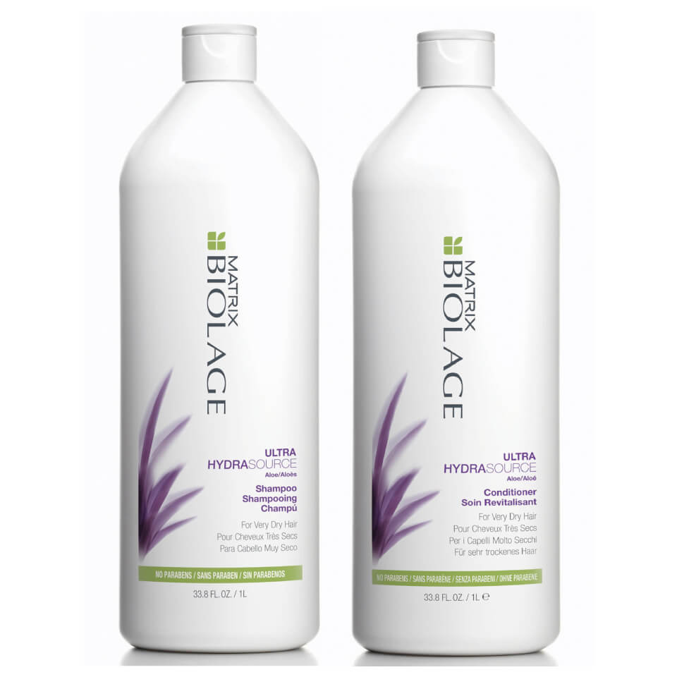 Matrix Biolage Hydrasource Shampoo And Detangling Solution Duo