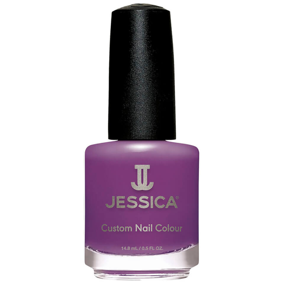 Jessica Nails Custom Colour Nail Varnish 14.8ml Purple Free