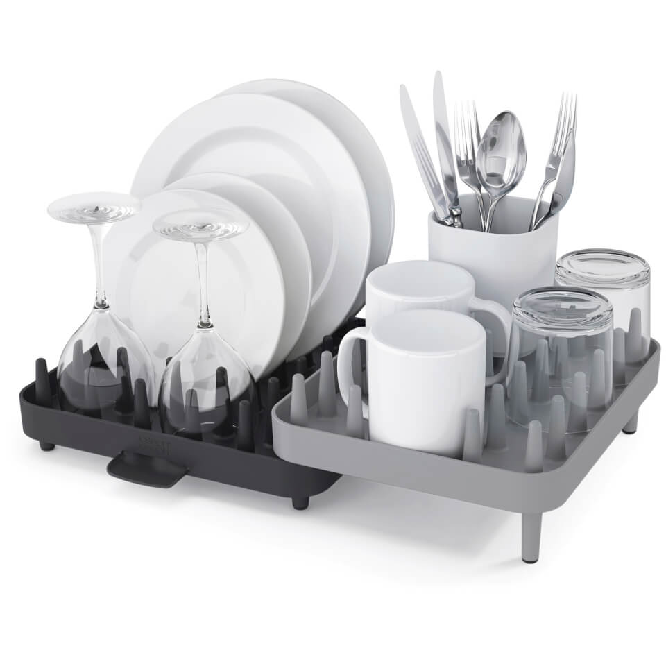 EAN 5028420850352 product image for Joseph Joseph Connect 3 Piece Dish Drainer - Grey | upcitemdb.com