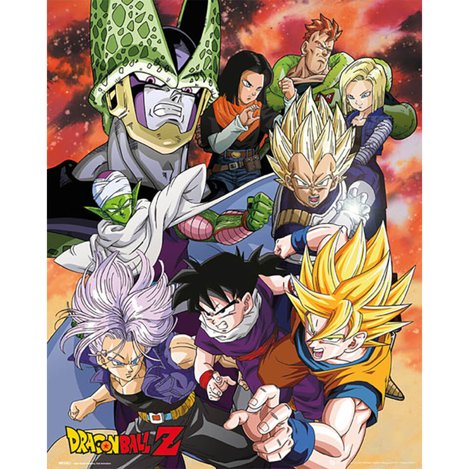 Dragon Ball Z Cell Saga - 40 x 50cm Mini Poster
