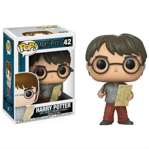 Harry Potter Harry With Marauders Map Funko Pop Vinyl Pop In A