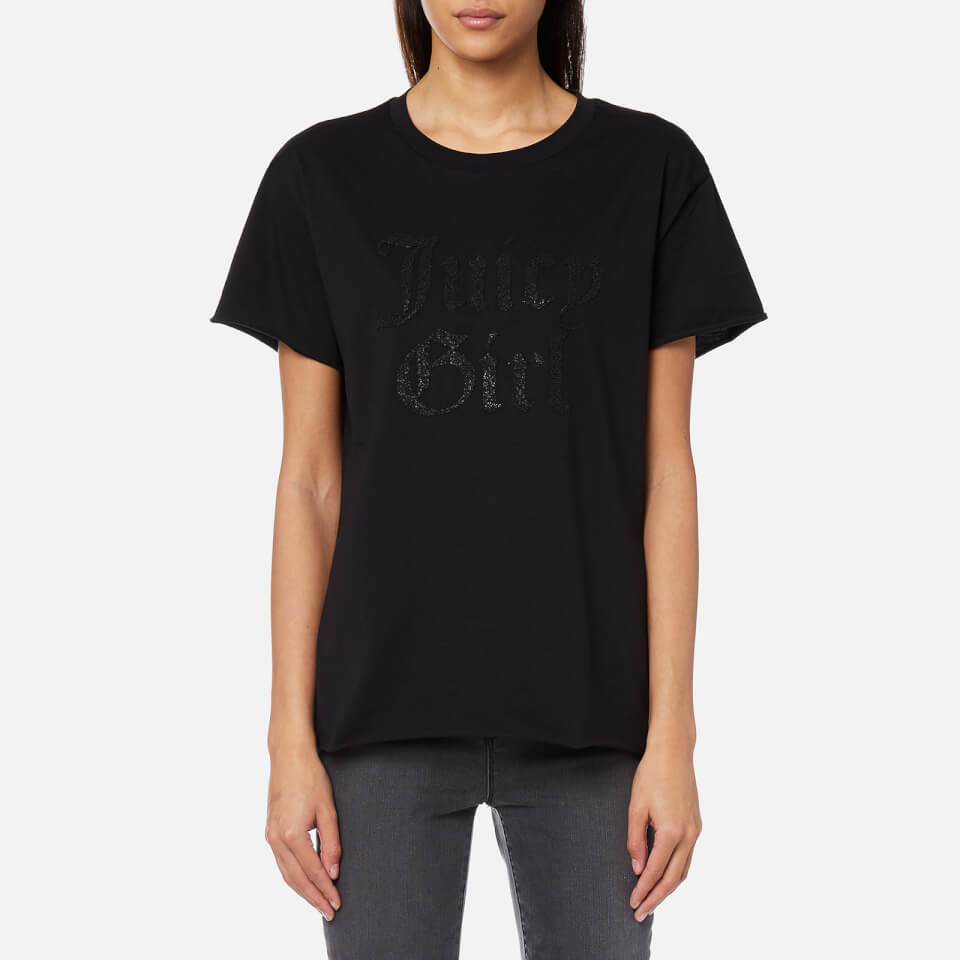Juicy Couture Women's Juicy By Juicy Girl Embellished T-Shirt - Pitch ...