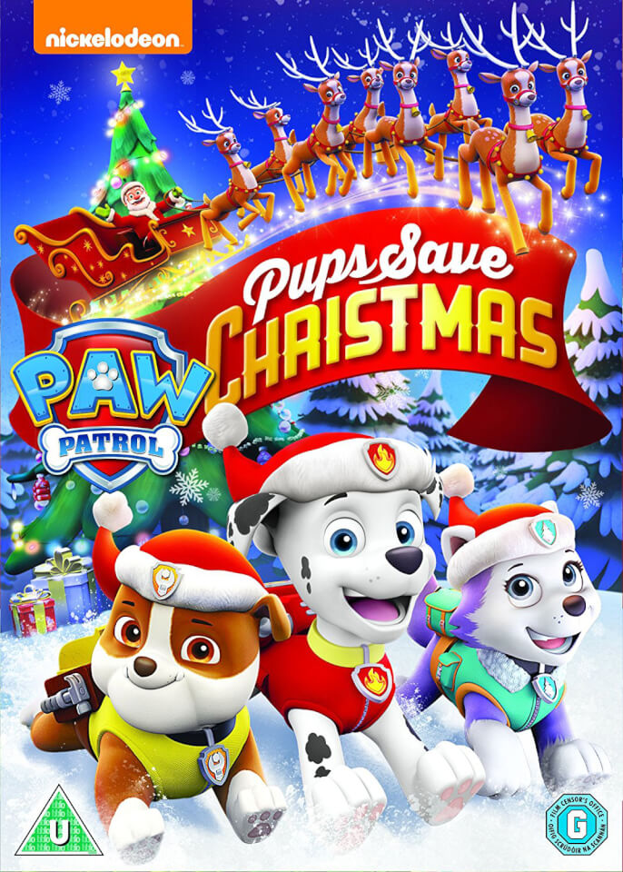 Paw Patrol Pups Save Christmas DVD Zavvi