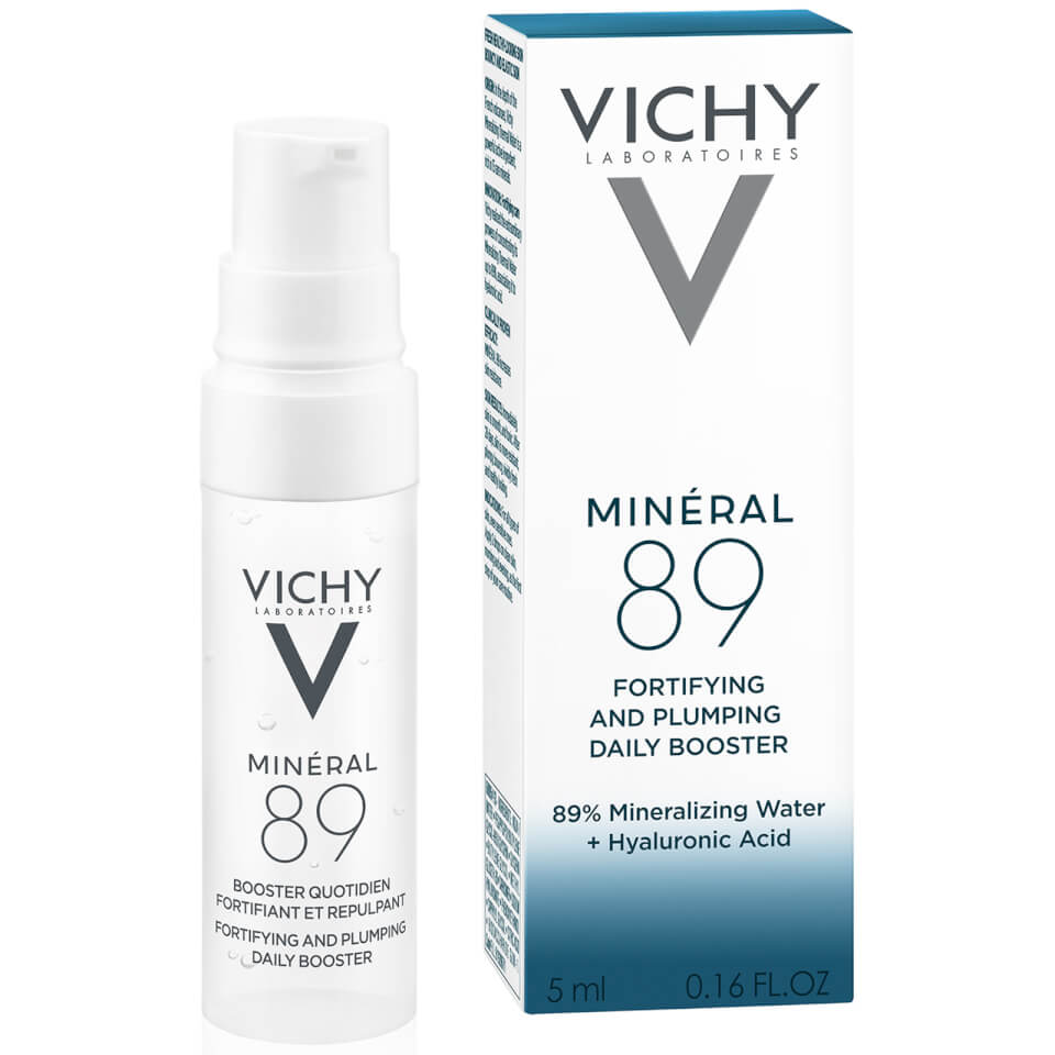 Vichy Mineral 89 Hyaluronic Acid Face Moisturiser 5ml Deluxe Sample Free Gift Free Shipping Lookfantastic