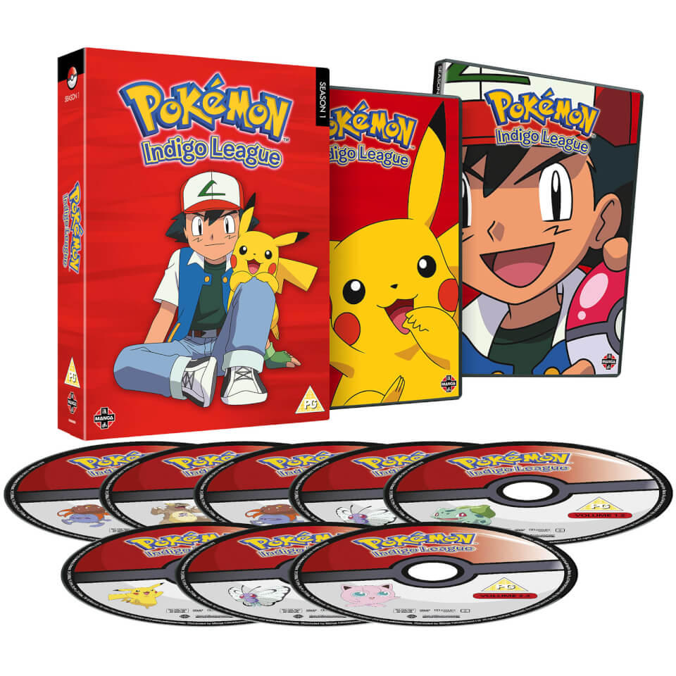 Pokemon Indigo League - Season 1 Box Set DVD | Zavvi España