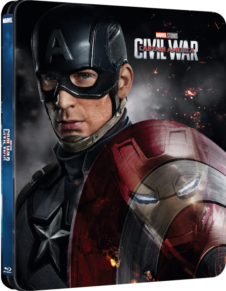 Captain America Civil War 3d Or Not Captain America 3: Civil War 3D (Includes 2D Version) - Zavvi Exclusive