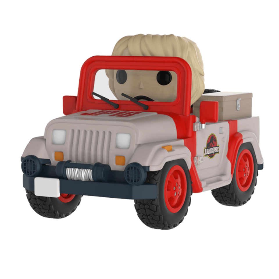 Jurassic Park Jeep Pop Vinyl Ride Pop In A Box Uk