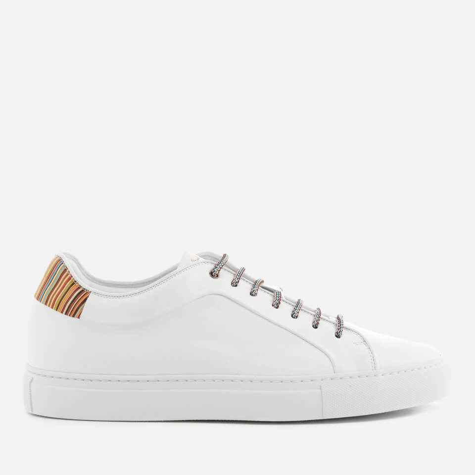 paul smith white basso trainers