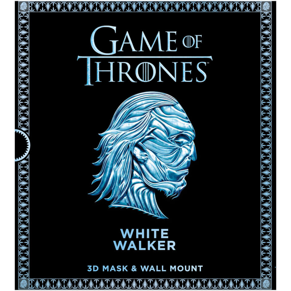 Game Of Thrones White Walker 3d Mask Parties Zavvi Us