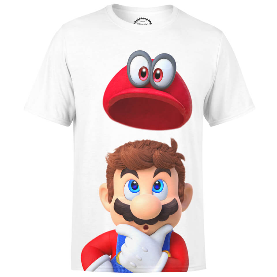 Super Mario Odyssey TShirt Nintendo Official UK Store