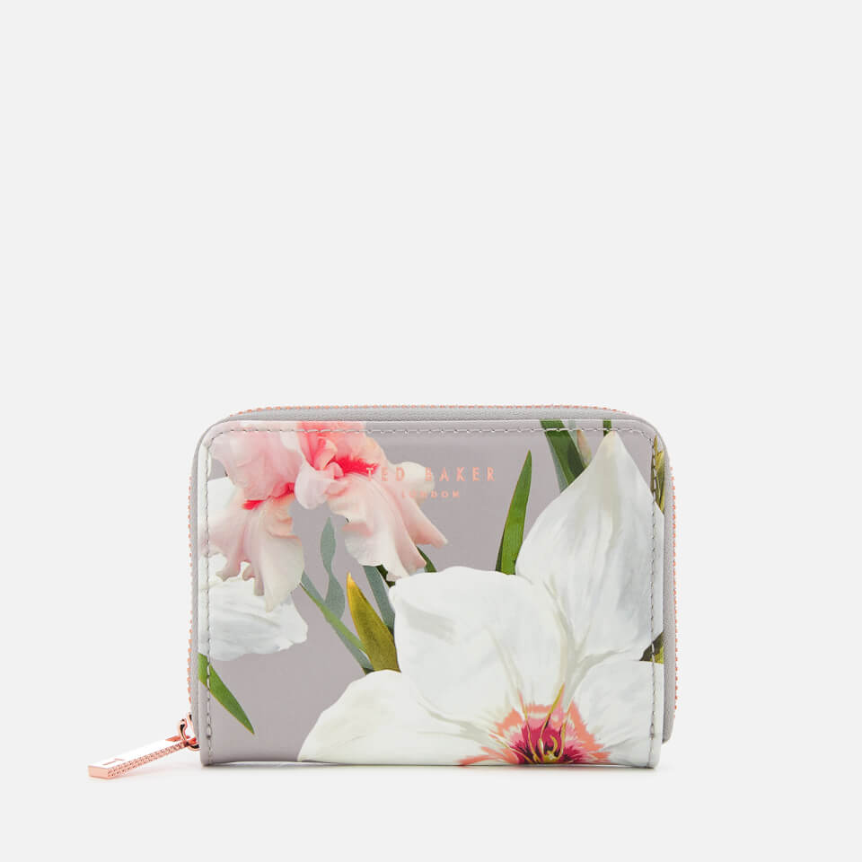EAN 5057541269675 product image for Ted Baker Women's Chatsworth Bloom Small Zip Purse - Mid Grey | upcitemdb.com