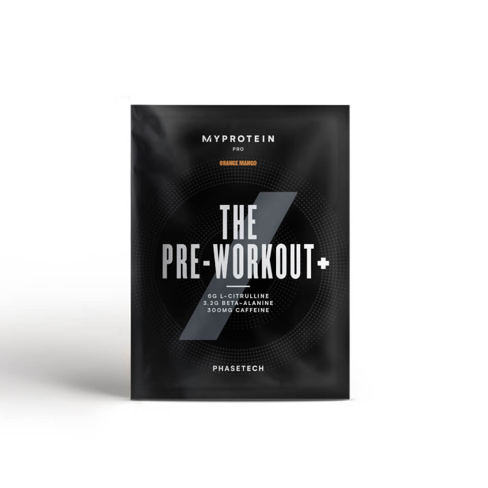 THE Pre-Workout+ (Smakprov) – Apelsin mango