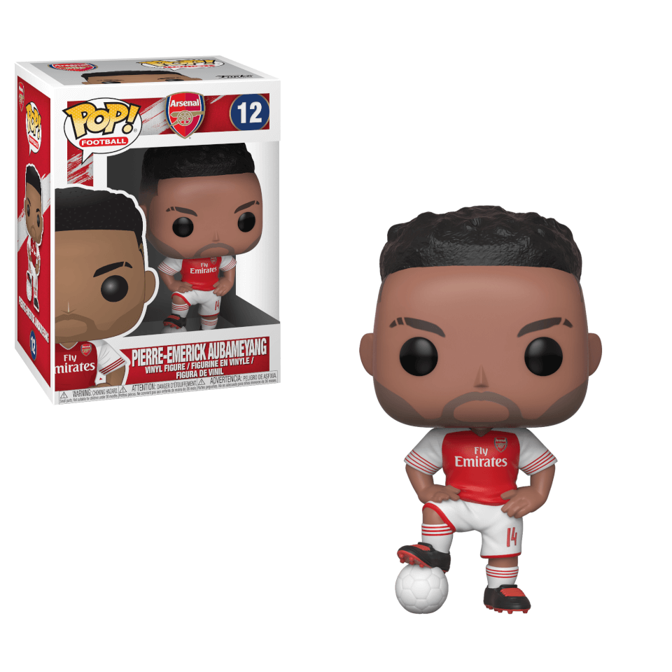 Arsenal Fc Pierre Emerick Aubameyang Funko Pop Vinyl Pop In A Box Uk