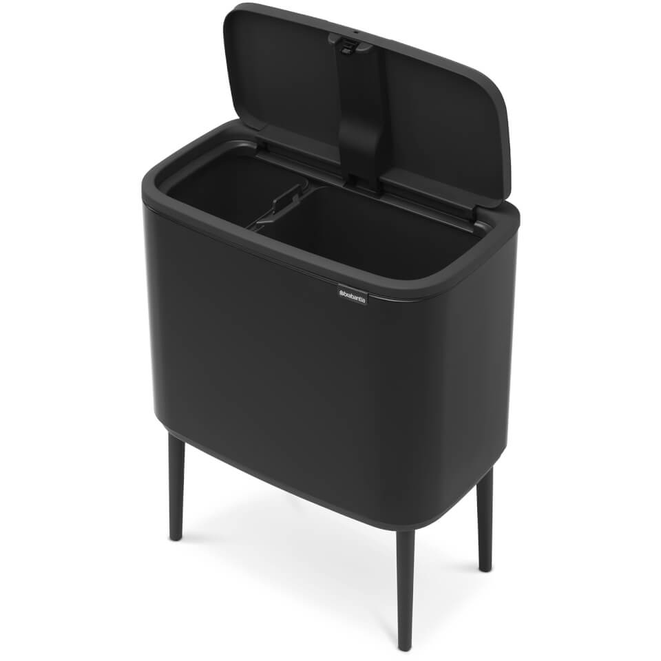 Brabantia Bo Touch Top Can, 3 + 6 Gallon