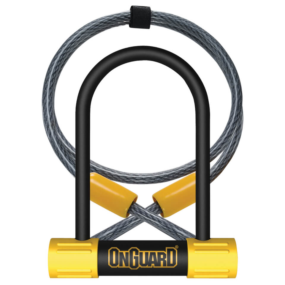 OnGuard Bulldog Mini U-Lock/Cable - 90mm x 140mm x 13mm