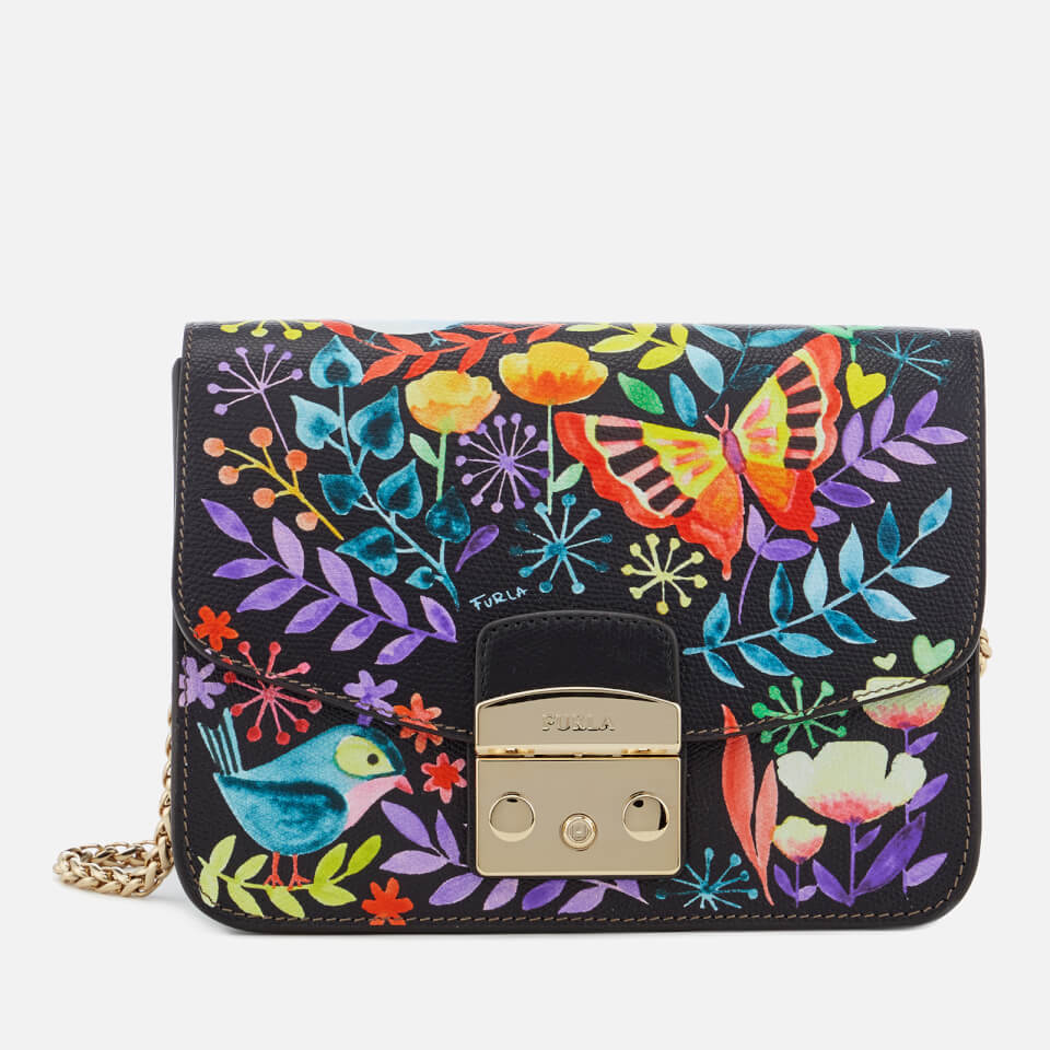 EAN 8034022060737 product image for Furla Women's Metropolis Small Cross Body Bag - Black Print | upcitemdb.com