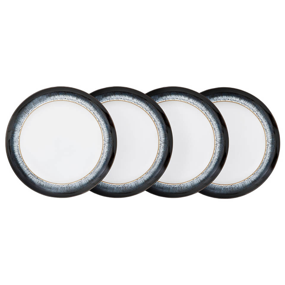 Denby Halo 4 Piece Dinner Plate Set