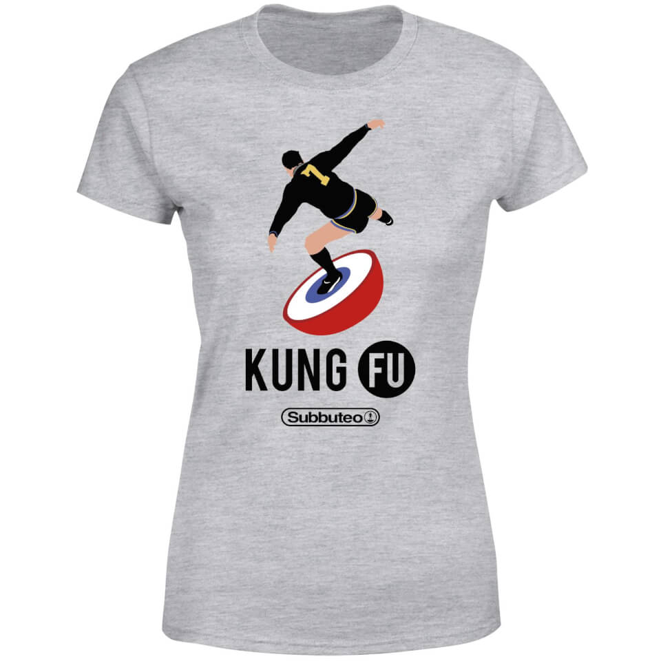 Subbuteo Kung Fu Women's T-Shirt - Grey - XS - Grey
