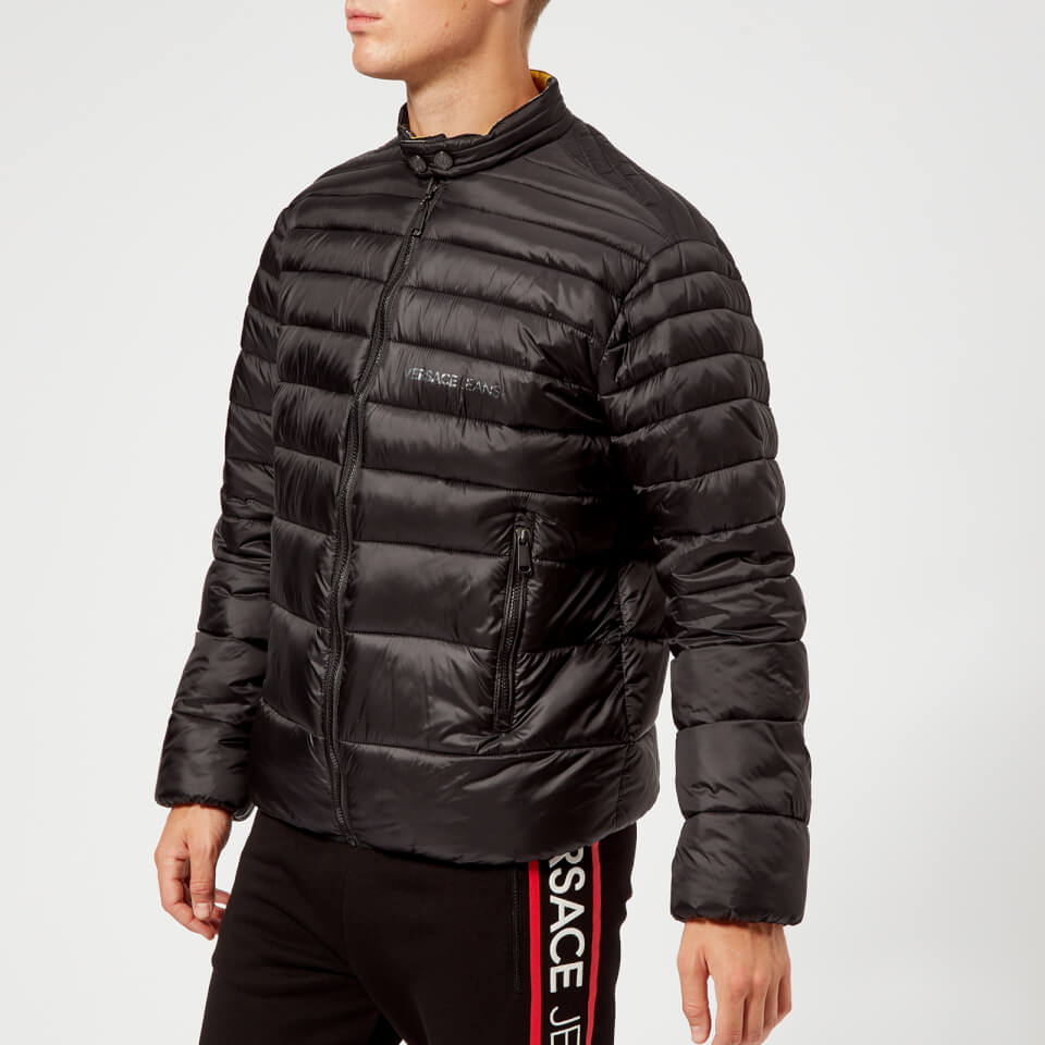Versace Jeans Men's Down Jacket - Nero Clothing | TheHut.com