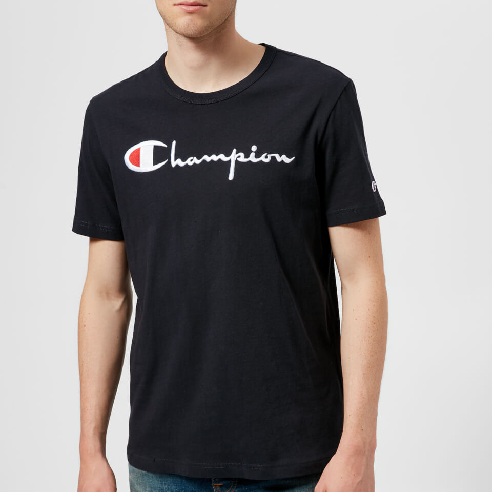 Champion Men's Logo T-Shirt - Navy | TheHut.com