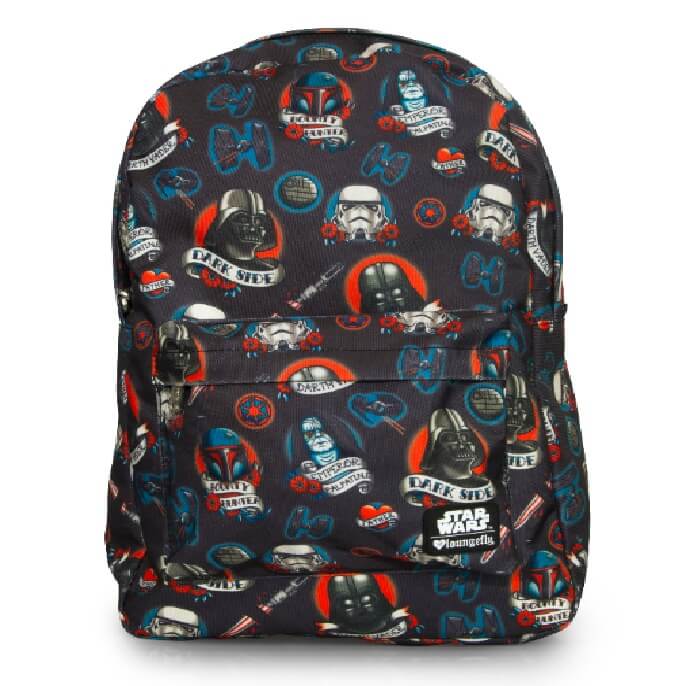 Loungefly Star Wars Dark Side Tattoo Backpack My Geek Box