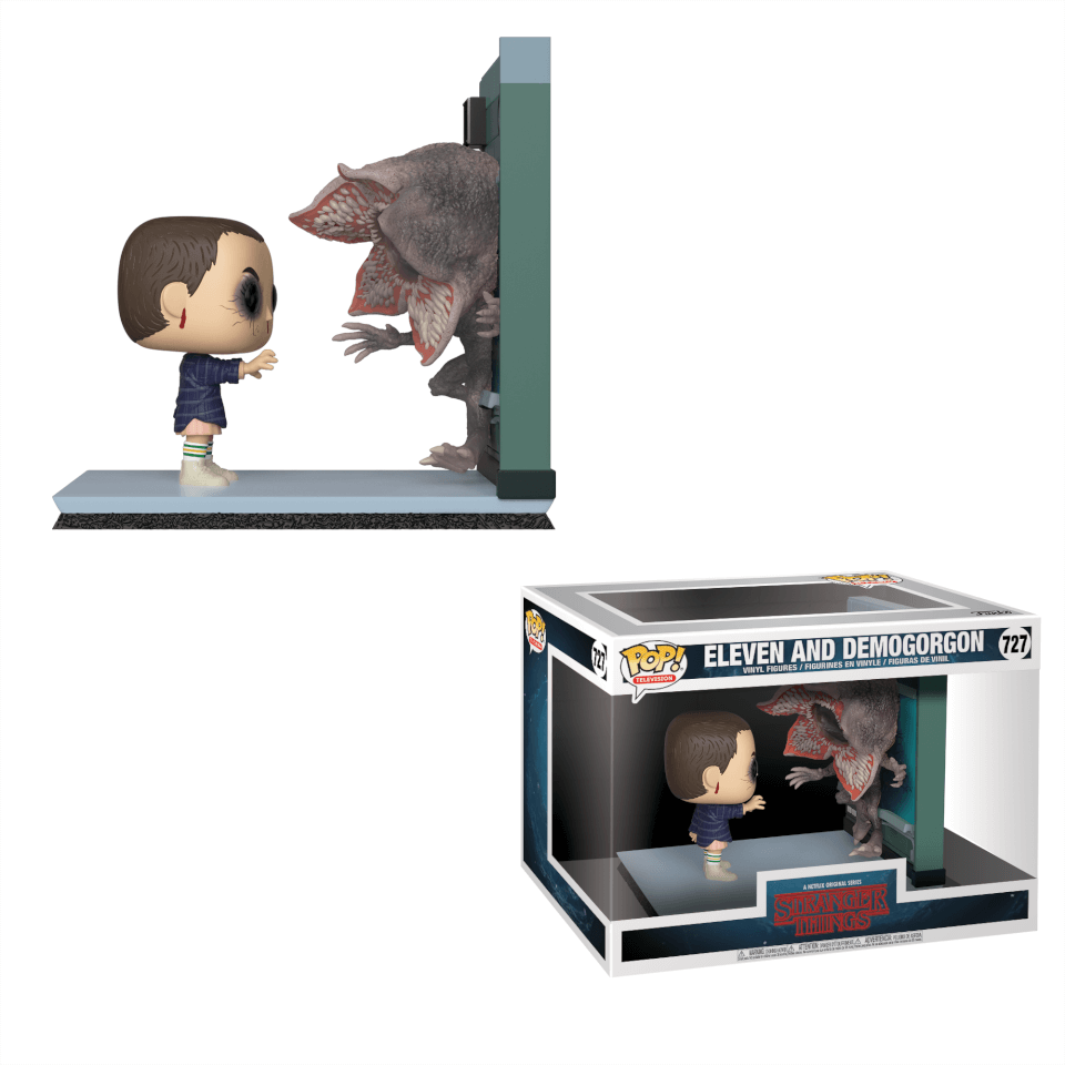Stranger Things Eleven vs Demogorgon Pop! Movie Moment ...