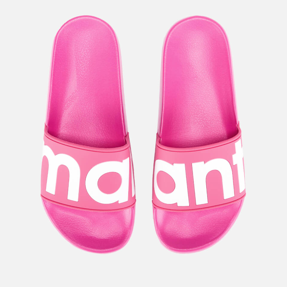 Isabel Marant Women's Howee Slide Sandals - Fuchsia - Free UK Delivery ...