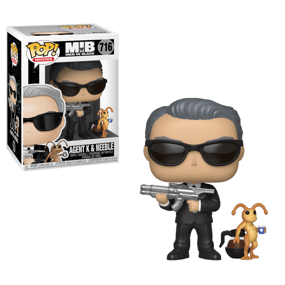 Vinyl Figure-NEW EN STOCK Men in black agent J /& Frank Pop