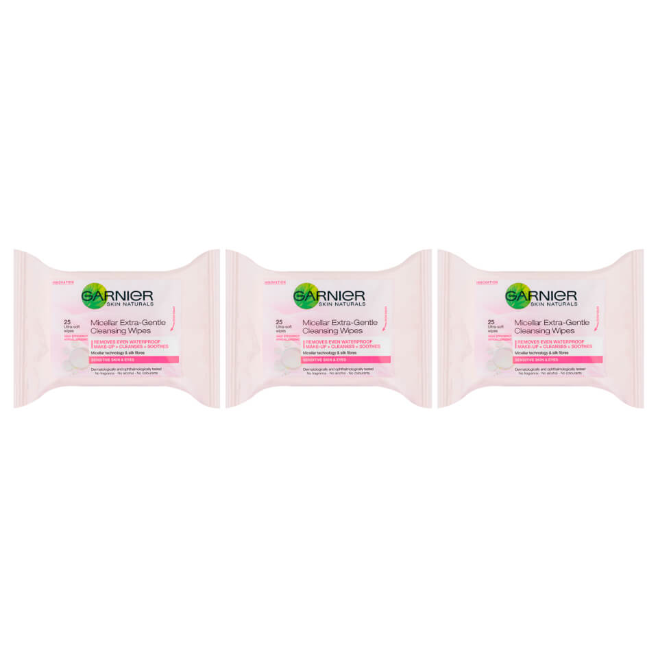 garnier face wipes