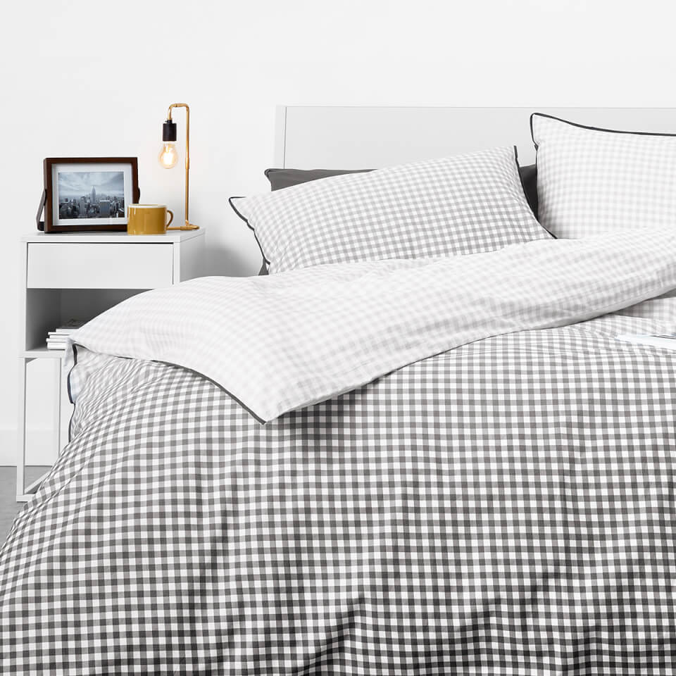 in homeware Duvet Set - Ombre Gingham - Single