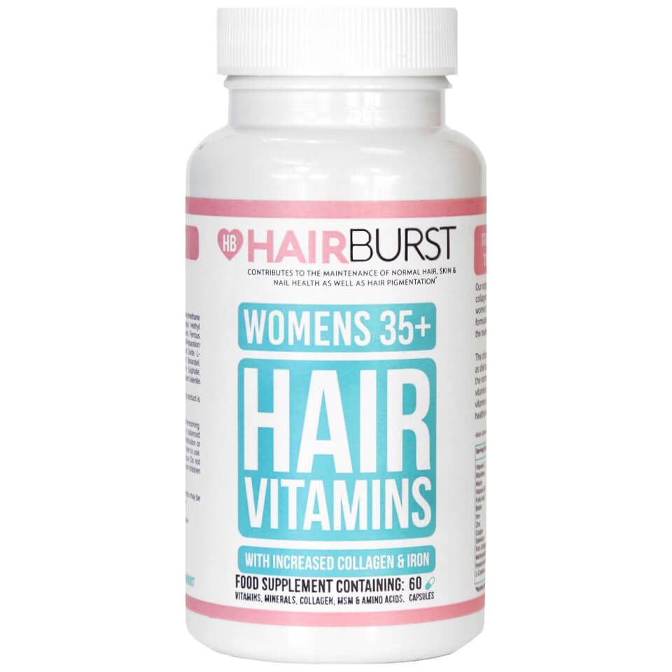 Hairburst Women's 35+ Vitamins (60 Capsules) 72g  Free Shipping  Lookfantastic