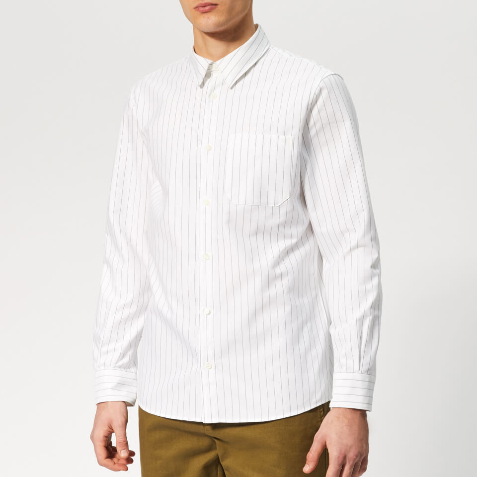 A.P.C. Men's Jeff Shirt - White - Free UK Delivery Available