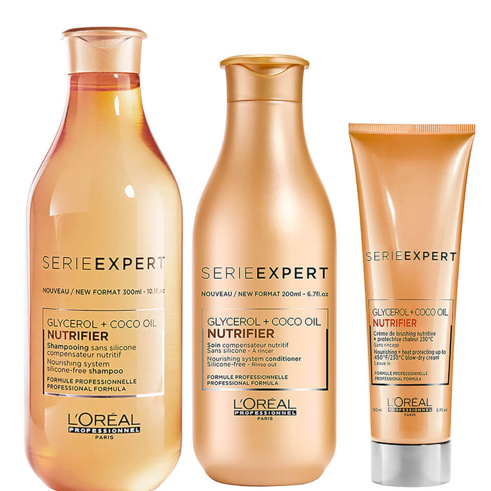L’Oréal Professionnel Serie Expert Nutrifier Shampoo, Conditioner and