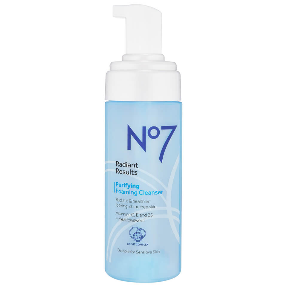 Boots No.7 Radiant Results Purifying Foaming Cleanser 5oz SkinStore