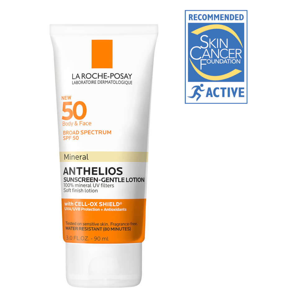 La Roche Posay Anthelios Spf 50 Mineral Sunscreen Gentle Lotion 3 04 Fl Oz Skinstore