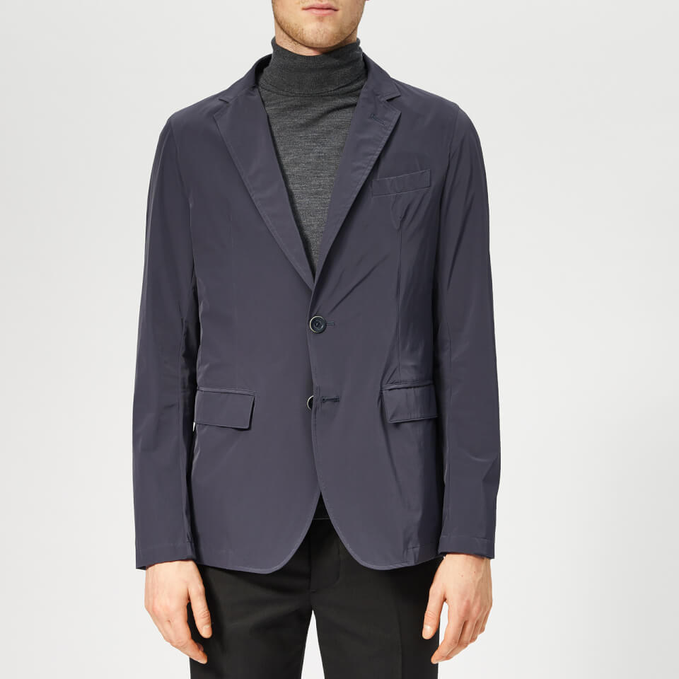 Herno Men's Light Blazer - Navy - Free UK Delivery Available