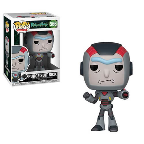 Rick And Morty Rick In Purge Suit Funko Pop Vinyl Pop In A Box Us