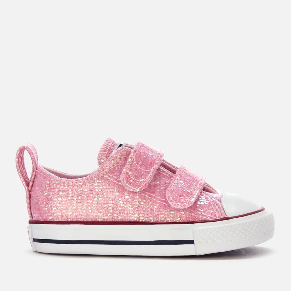 red toddler converse velcro