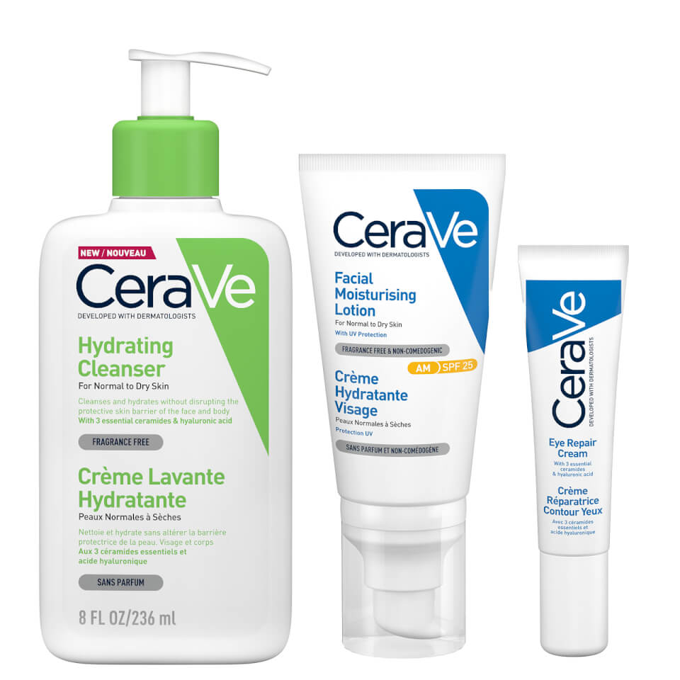 CeraVe 24hr Facial Hydration Bundle LOOKFANTASTIC