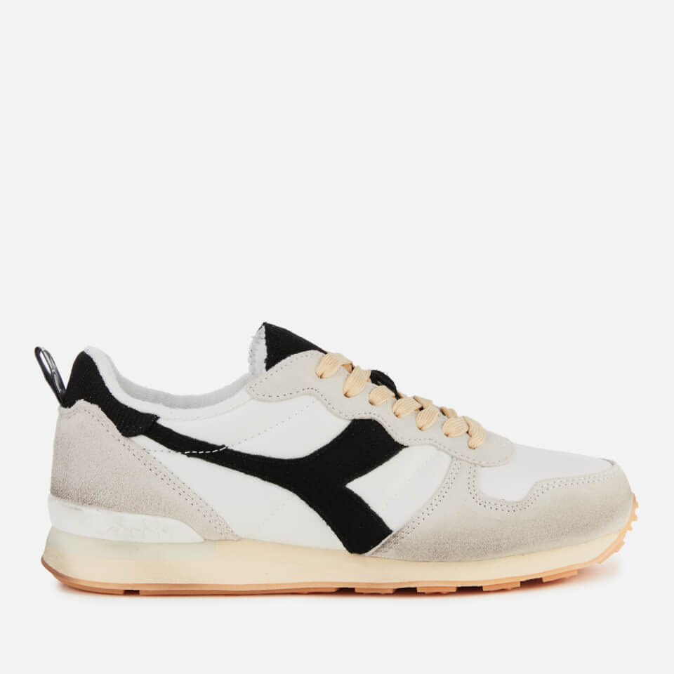 Diadora Camaro Used Trainers - White/Black - UK 5