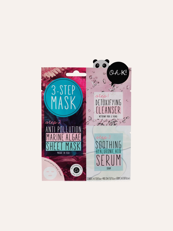 Oh K! 3-Step Anti-Pollution Marine Algae Sheet Mask 24ml