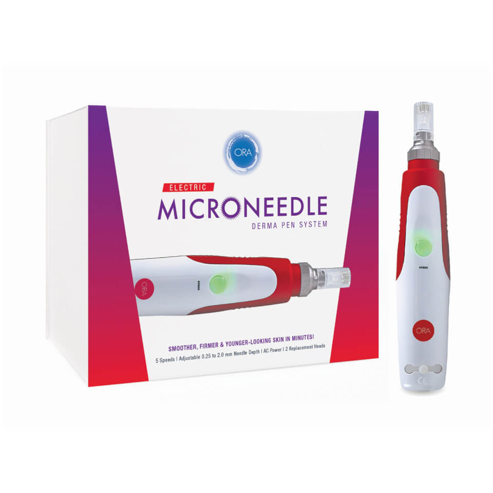 Beauty Ora Electric Microneedle Roller Derma Pen System 0 25 2 0mm Skinstore