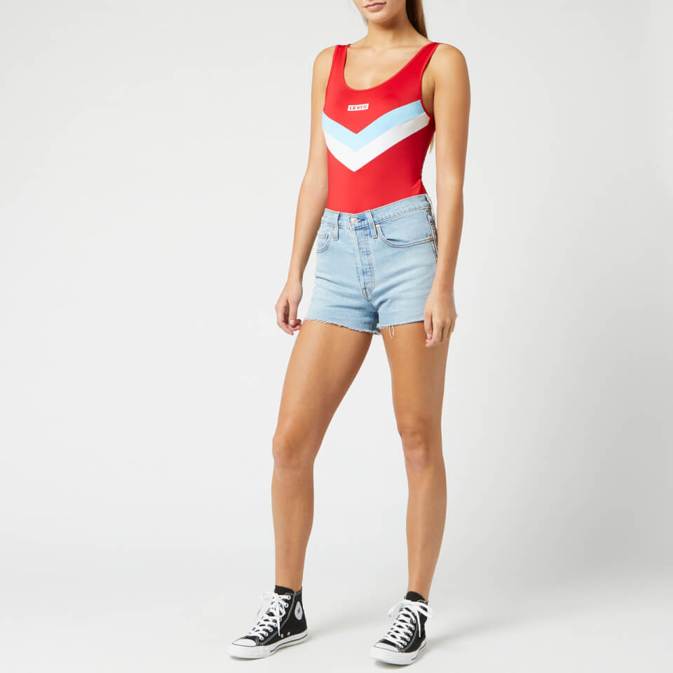 Levi's Women's Florence Bodysuit - Brilliant Red | TheHut.com