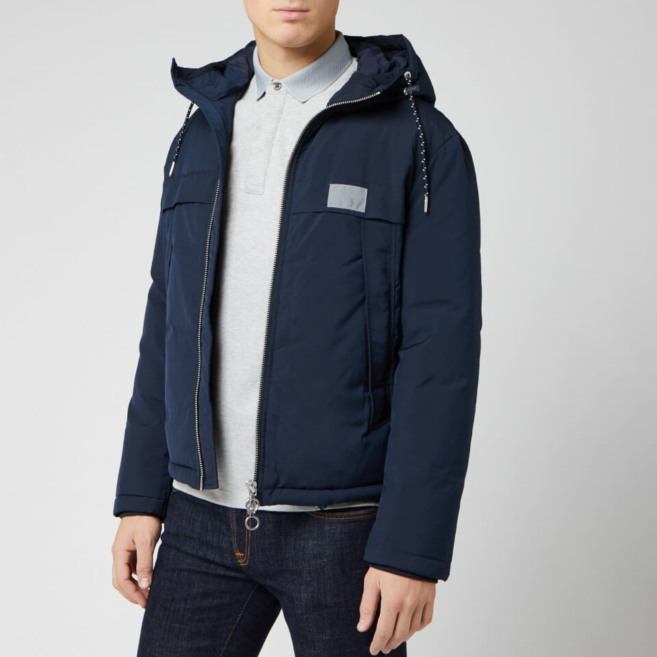 armani exchange reflective hoodie